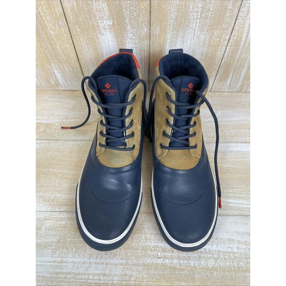 Sperry Men's Cutwater Deck Topsider Boot Thinsulate Waterproof Sz US Size 12M
